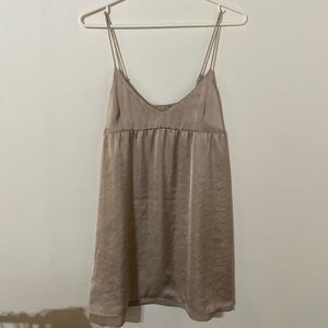 Aritzia wilfred satin dress